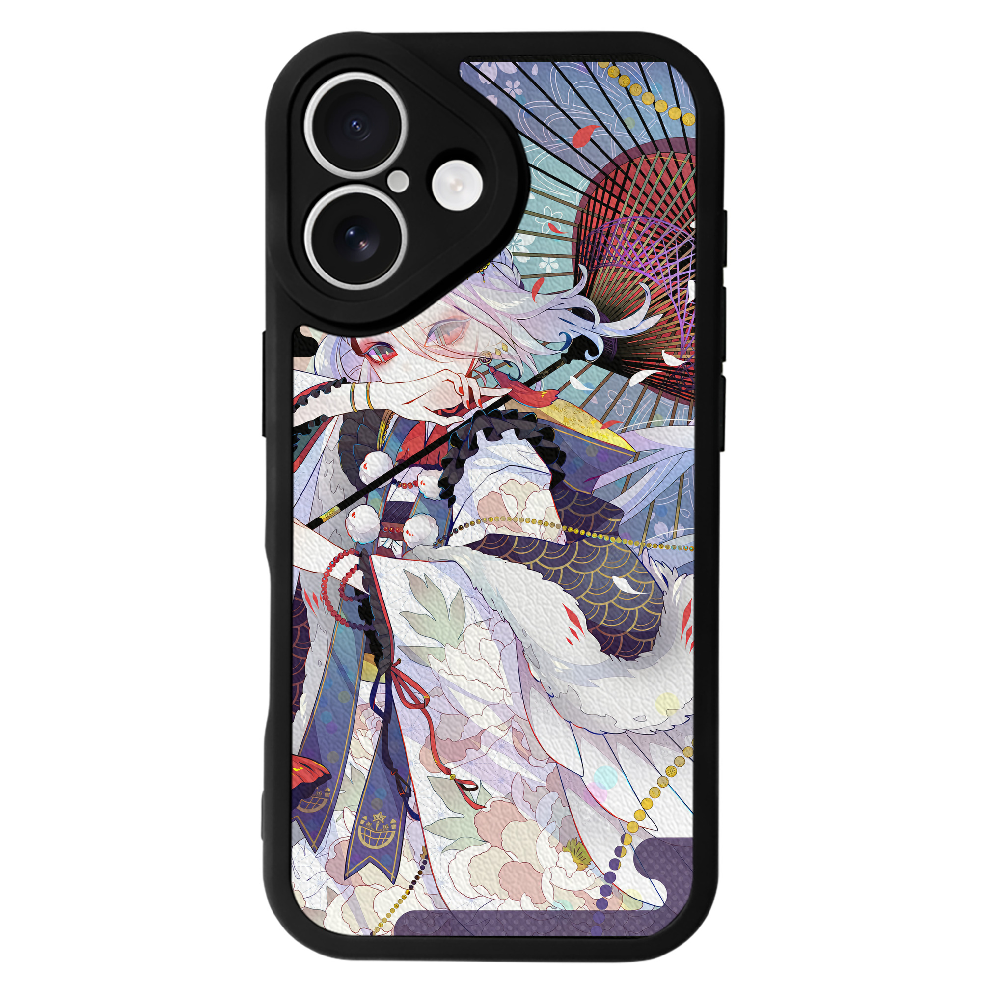 （画像用） 刀剣乱舞 Touken Ranbu 【iPhone 16シリーズ対応】シリコンスマホケース（レザー調） 材質：シリコン